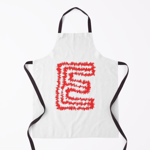 Item preview, Letter E Red Static Glitch Art designed and sold by uncoXab.