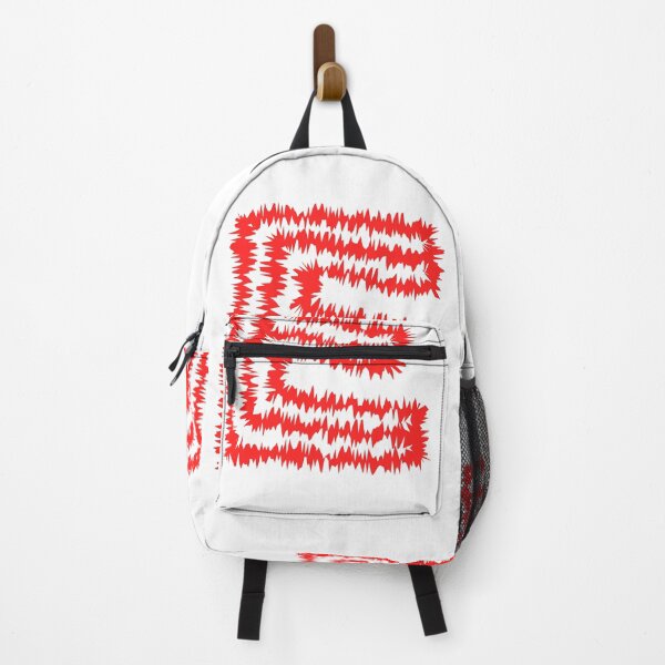 Item preview, Letter E Red Static Glitch Art designed and sold by uncoXab.