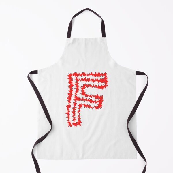 Item preview, Letter F Red Static Glitch Art designed and sold by uncoXab.