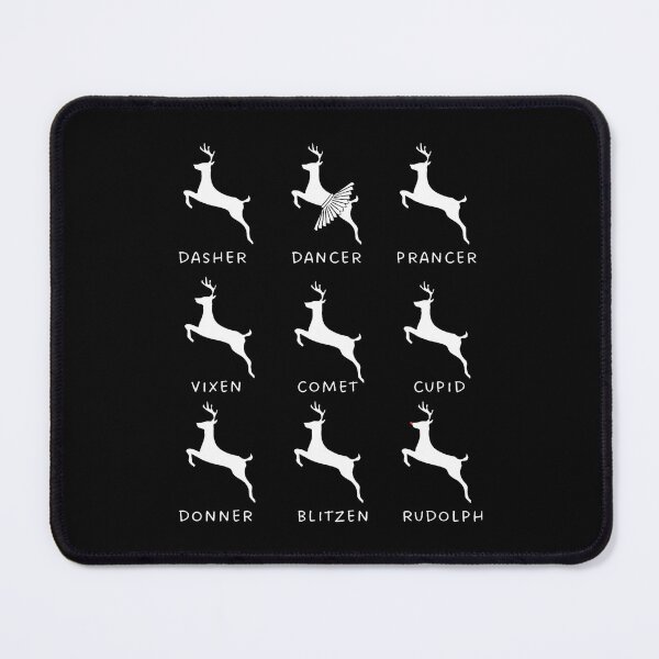 Item preview, Christmas Dancer Ballet Ballerina Dance Teacher Reindeer designed and sold by JaneJanie.