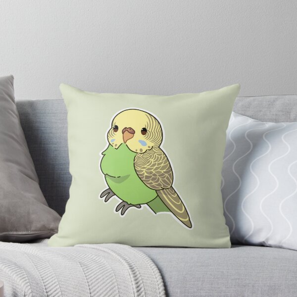 Item preview, Dilute green budgie female designed and sold by Blueberry-b1rd.