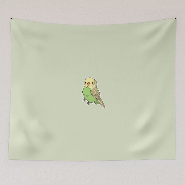 Item preview, Dilute green budgie female designed and sold by Blueberry-b1rd.