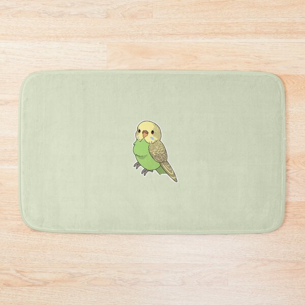 Item preview, Dilute green budgie female designed and sold by Blueberry-b1rd.