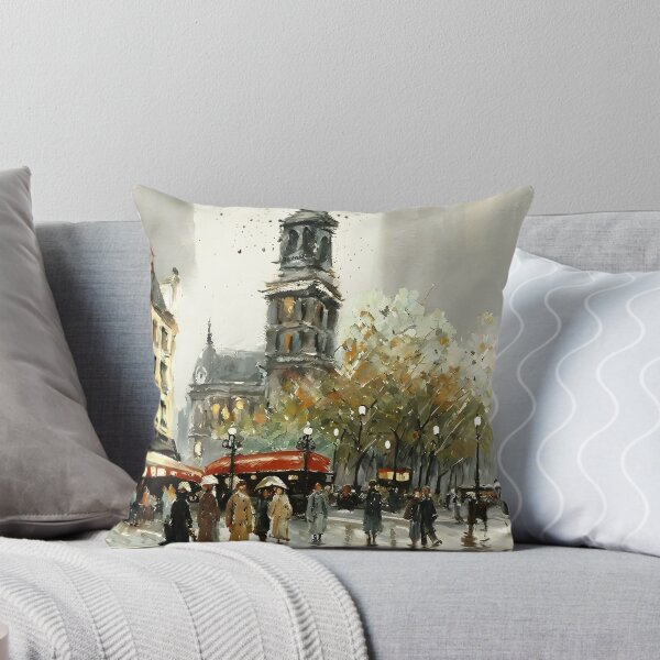 Item preview, Saint-Germain-des-Prés at Dusk - 04 designed and sold by artdesignsnow.