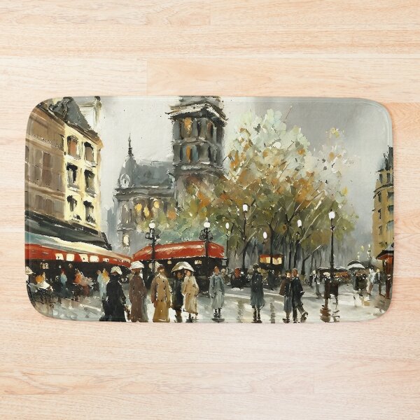 Item preview, Saint-Germain-des-Prés at Dusk - 04 designed and sold by artdesignsnow.