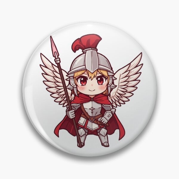 Item preview, Chibi Warrior– Proud Polish Winged Warrior designed and sold by goold-fish.