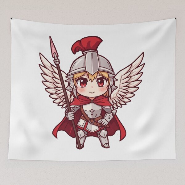Item preview, Chibi Warrior– Proud Polish Winged Warrior designed and sold by goold-fish.