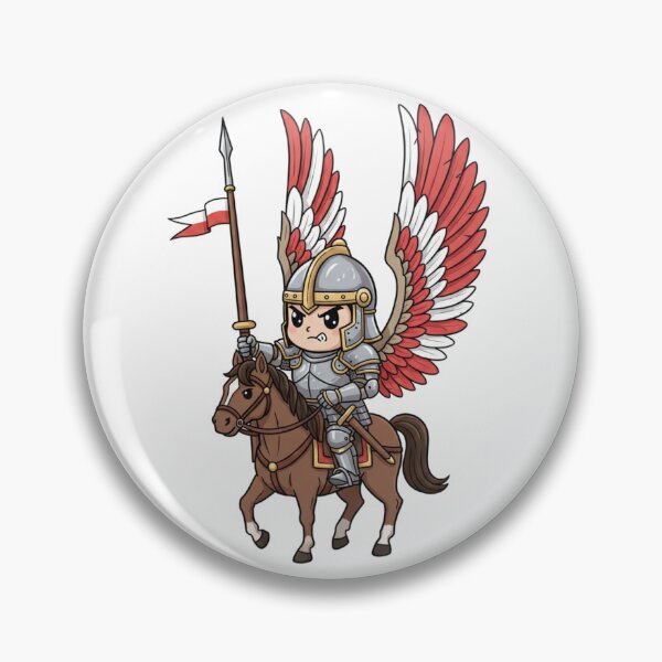 Item preview, Fierce Chibi Polish Winged Hussar on Horse – Majestic Patriotism designed and sold by goold-fish.