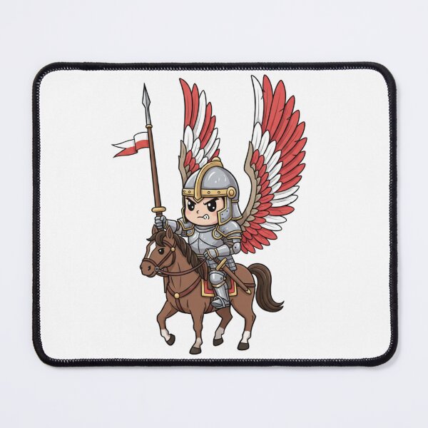 Item preview, Fierce Chibi Polish Winged Hussar on Horse – Majestic Patriotism designed and sold by goold-fish.