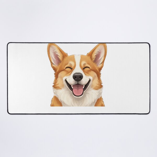 Item preview, Happy face of Corgi designed and sold by anuggra.