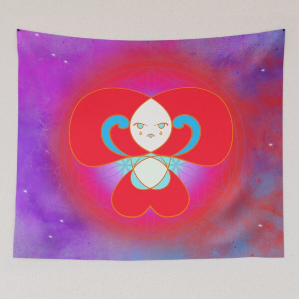 Item preview, The Doubt Fairy and her Flower of Life designed and sold by Herami.