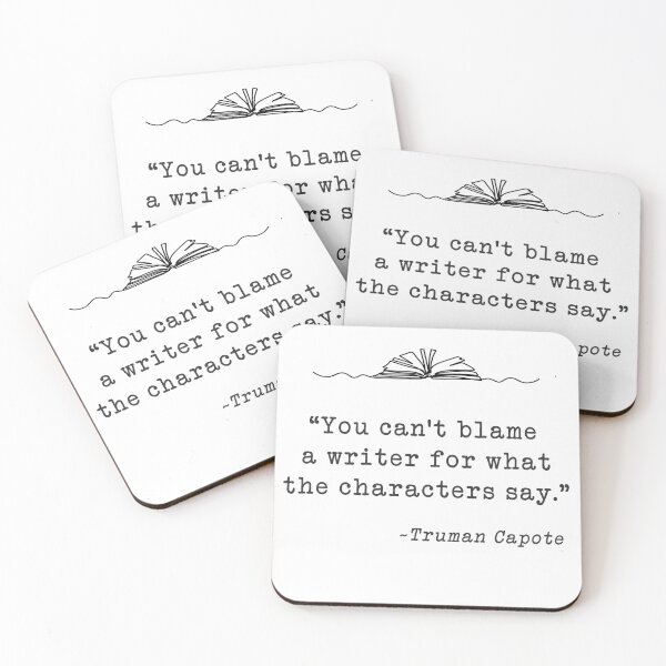 Item preview, Truman Capote Quote, On Writing and Writers,  designed and sold by Patricia Johnston.