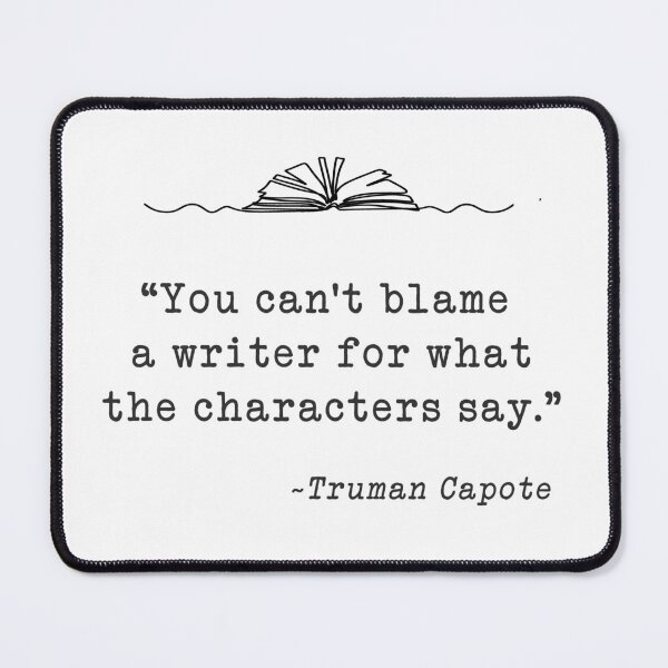 Item preview, Truman Capote Quote, On Writing and Writers, designed and sold by Patricia Johnston.