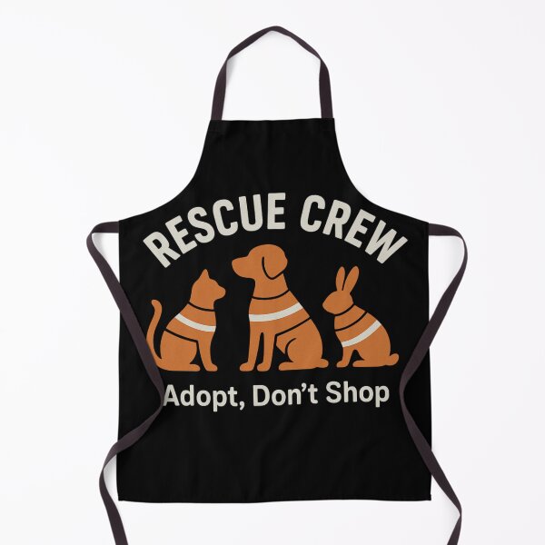 Item preview, Rescue Crew - Adopt Don't Shop designed and sold by Ataqhin.