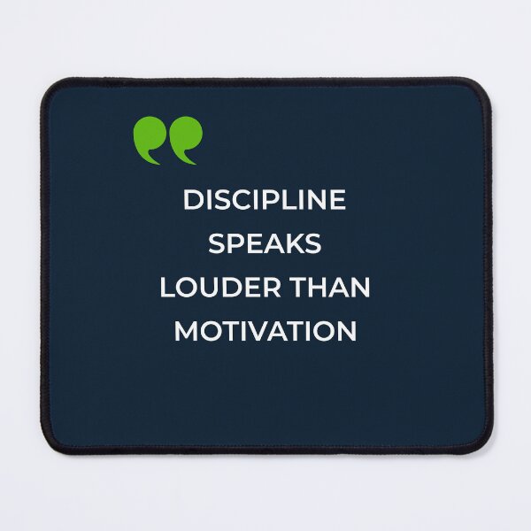 Item preview, Discipline Over Motivation Money Affirmation designed and sold by hawk-eyed.