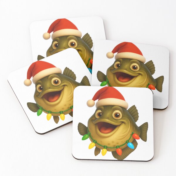Item preview, Christmas Walleye Fish designed and sold by Sillytoe.