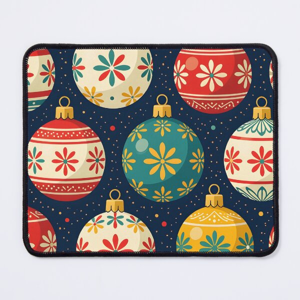 Item preview, Christmas Baubles in various bright patterns - Christmas decor enthusiasts designed and sold by Ponted.