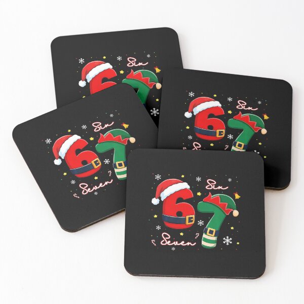Item preview, Funny Six Seven 67 Meme 6 7 Elf Santa Christmas 	s Kids designed and sold by DonnieJennie.
