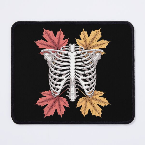 Item preview, Radiology Ribcage Maple Leaves Autumn Radiologist Fall designed and sold by ToggleBet.