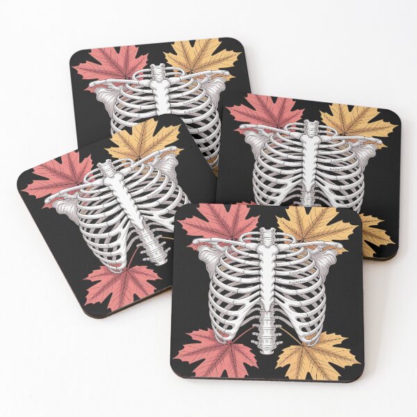 Item preview, Radiology Ribcage Maple Leaves Autumn Radiologist Fall designed and sold by ToggleBet.