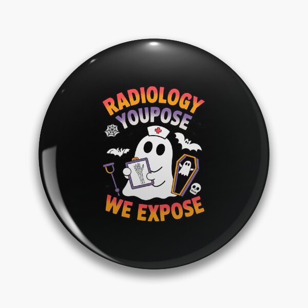 Item preview, Radiology You Pose We Expose Ghost Halloween X-ray Tech designed and sold by ToggleBet.