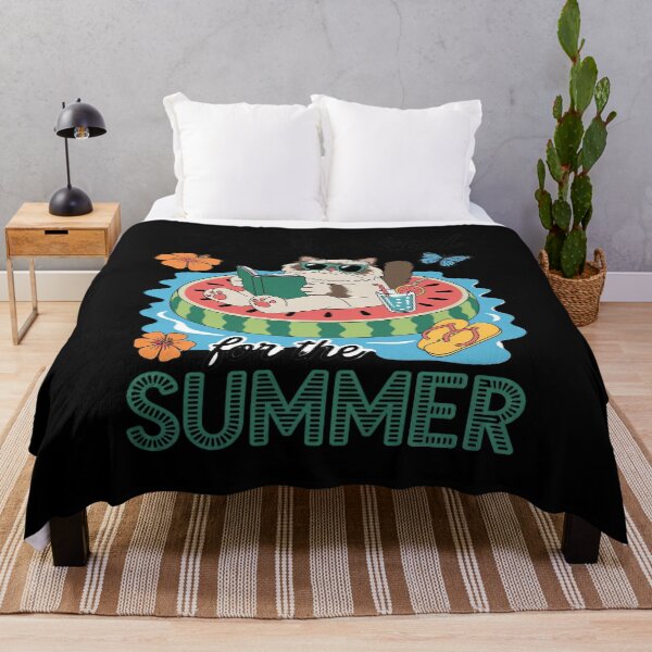 Item preview, Ragdoll Cat On Watermelon Float I'm Booked For The Summer designed and sold by ToggleBet.