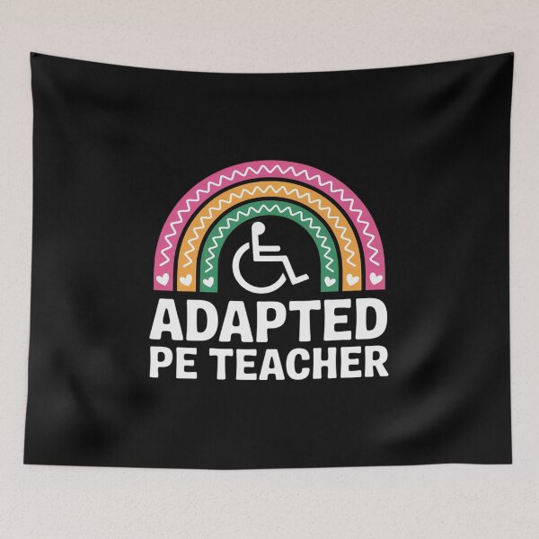 Item preview, Rainbow Adapted PE Teacher Gym Physical Education Educator designed and sold by ToggleBet.