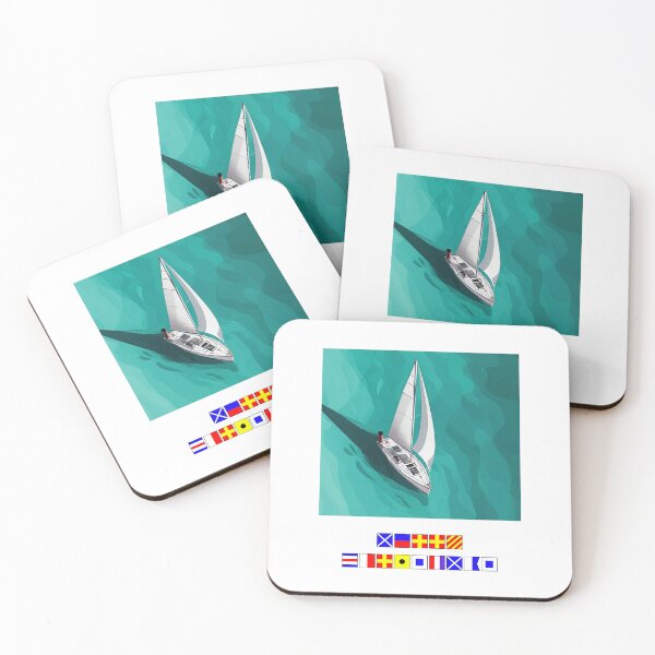Item preview, Nautical Flags Merry Christmas designed and sold by GrifonJ.
