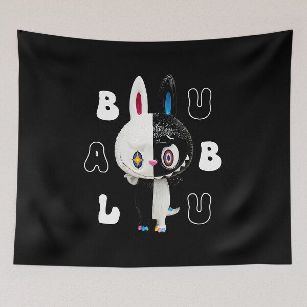 Item preview, Funny Labubu Cute Labubu White Black Lover Meme  designed and sold by Dreoebaby.