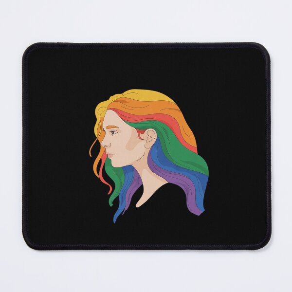 Item preview, Rainbow Hair Afro Pride Artistic Queen Women Men designed and sold by ToggleBet.