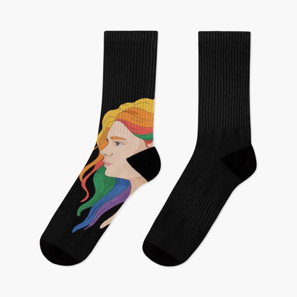 Item preview, Rainbow Hair Afro Pride Artistic Queen Women Men designed and sold by ToggleBet.