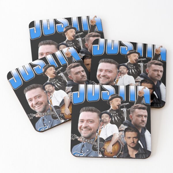 Artikelvorschau, Justin Timberlake – Modernes Porträt im Retro-Stil für Pop-Fans entworfen und verkauft von Patricianighton.