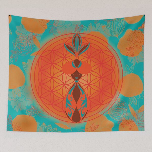 Item preview, The Lystigre Fairy and her Flower of Life designed and sold by Herami.