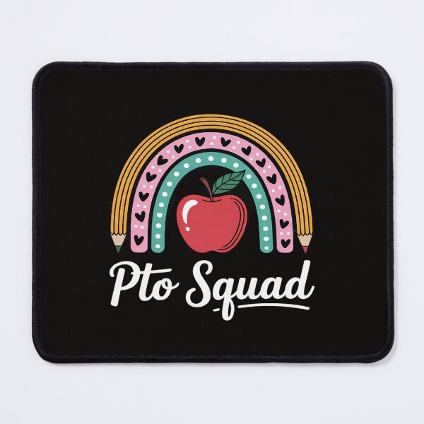 Item preview, Rainbow PTO Squad Parent Teacher Organization Association designed and sold by ToggleBet.