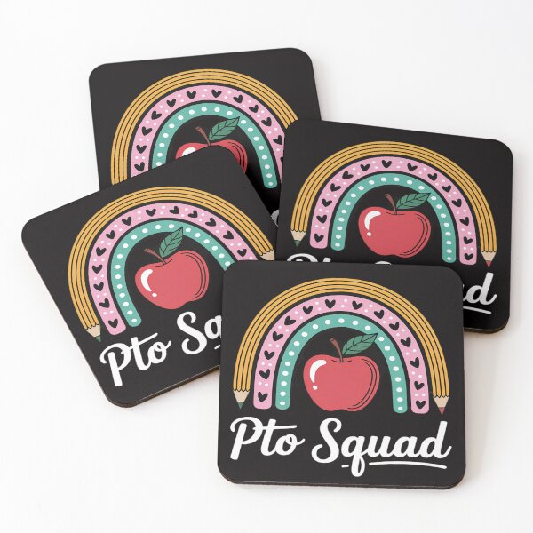 Item preview, Rainbow PTO Squad Parent Teacher Organization Association designed and sold by ToggleBet.
