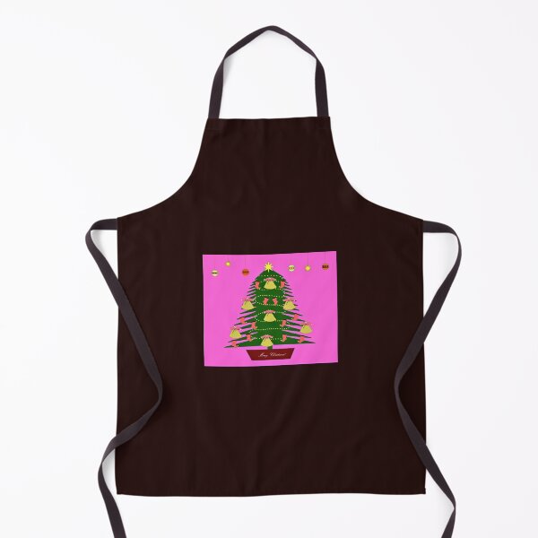Item preview, Korean Hanbok Christmas Tree – Festive Pink Holiday Design designed and sold by Hoiger.