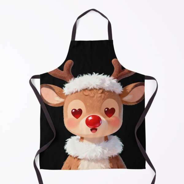 Item preview, A cute reindeer with red nose and red eyes designed and sold by Dxvect.
