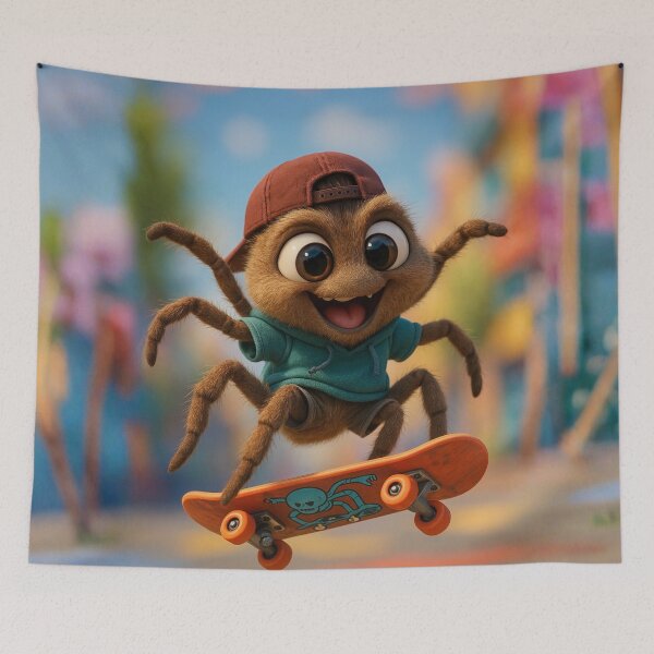 Item preview, Skater Giant House Spider designed and sold by Sillytoe.