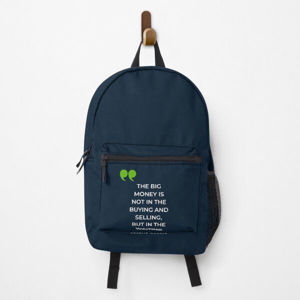 Item preview, Charlie Munger Patience Quote Money Reminders designed and sold by hawk-eyed.