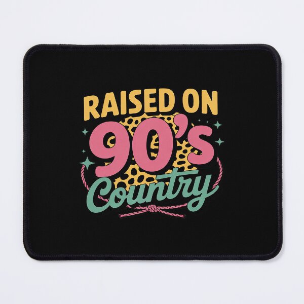 Item preview, Raised On 90's Country Music Western Country Music designed and sold by ToggleBet.