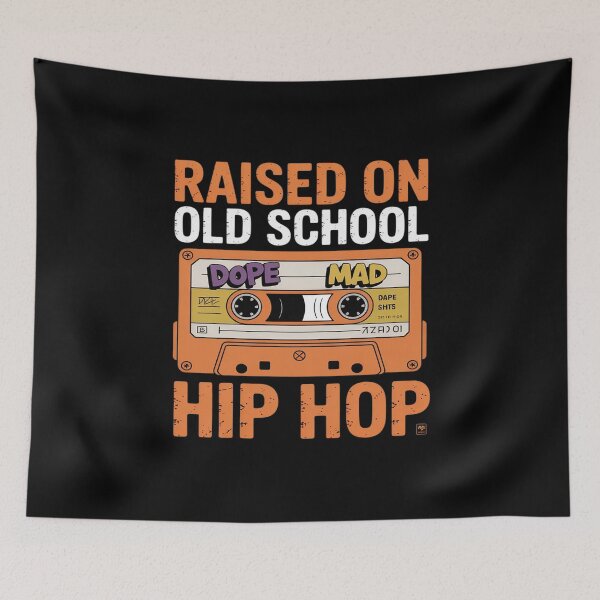 Item preview, Raised On Old School Hip Hop Cassette designed and sold by ToggleBet.