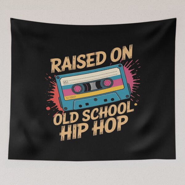 Item preview, Raised On OldSchool Graffiti Rap Hip Hop designed and sold by BubblePancake.