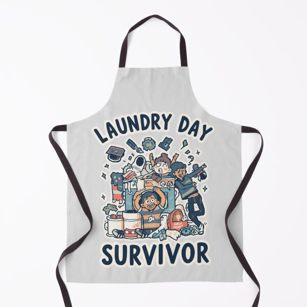 Item preview, Laundry Day Survivor – Funny Relatable Quote for Everyday Life Humor designed and sold by Nordic Echo.