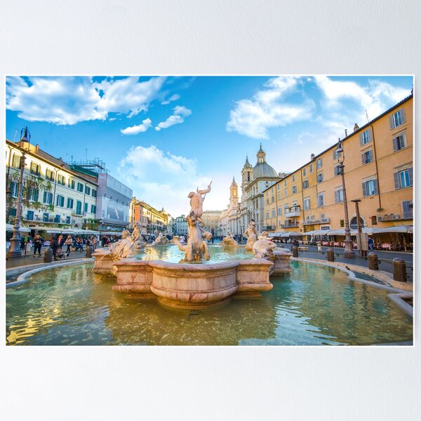Item preview, Piazza Navona in Rome, Italy. designed and sold by mitzobs.
