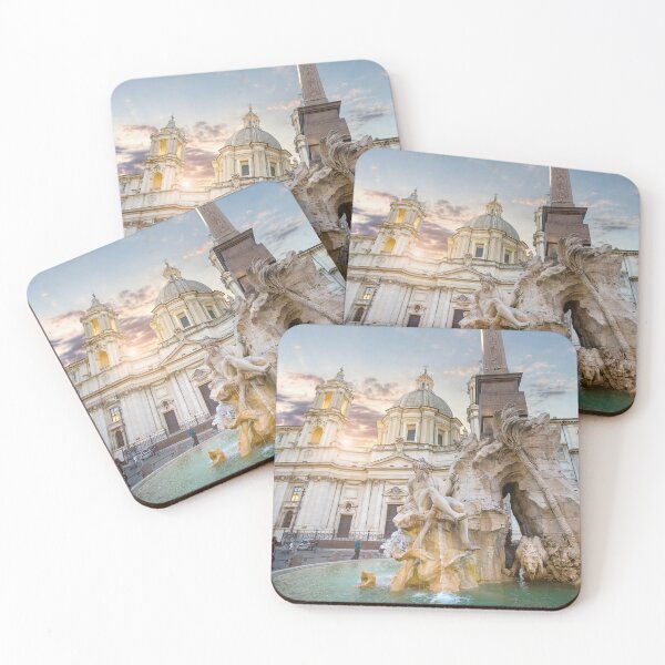 Item preview, Fountain of the Four Rivers in Rome, Italy in Piazza Navona designed and sold by mitzobs.