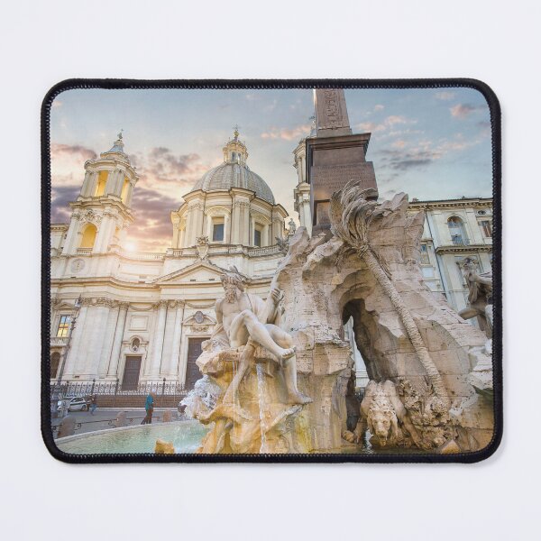 Item preview, Fountain of the Four Rivers in Rome, Italy in Piazza Navona designed and sold by mitzobs.
