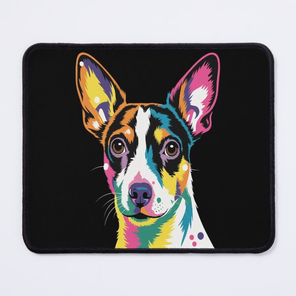 Item preview, Rat Terrier Lover Pop Art Rat Terrier Dog designed and sold by BubblePancake.