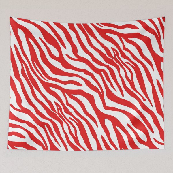 Artikelvorschau, Rotes Zebra-Druckmuster entworfen und verkauft von dk80.