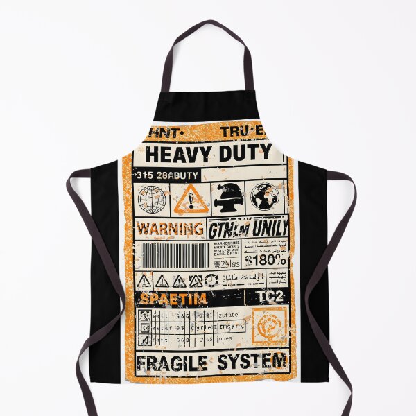 Item preview, Industrial Streetwear Label - Brutalist Barcode Art designed and sold by ThePromptStudio.