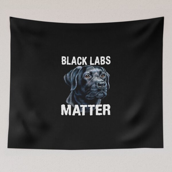 Item preview, Black Labs Matter Boxy  designed and sold by unjustifiedch.